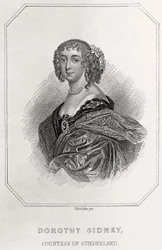 Portret van Dorothy Sidney, Gravin van Sunderland, 1835