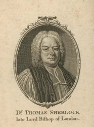 Portret van Dr Thomas Sherlock