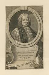 Portret van Dr Thomas Sherlock