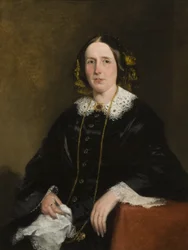 Portret van Elisa Ramsay Stevenson, geboren Anderson