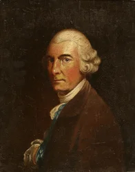 Portret van George William Fairfax