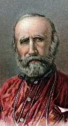 Portret van Giuseppe Garibaldi (1807-1882) - Uit de serie 