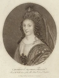 Portret van Henrietta, Hertogin van Orleans