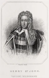 Portret van Henry St. John, Burggraaf Bolingbroke