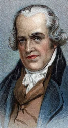 Portret van James Watt (1736-1819), Schotse ingenieur - Uit de serie 
