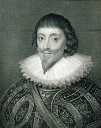 Portret van John Powlett (1598-1675) 5e Markies van Winchester, uit 