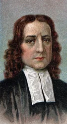 Portret van John Wesley 1703-1791 - Uit de serie 