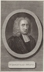 Portret van Jonathan Swift