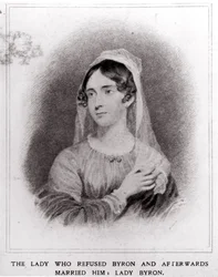 Portret van Lady Byron (1792-1863)
