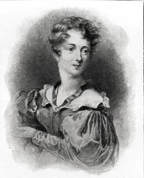 Portret van Lady Caroline Lamb