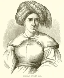 Portret van Lady Sale
