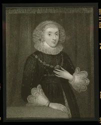 Portret van Mary Herbert (1561-1621), gravin van Pembroke, uit 