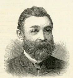 Portret van Mr. R. Urwin, secretaris van de Tyne Improvement Commissioners, 1884