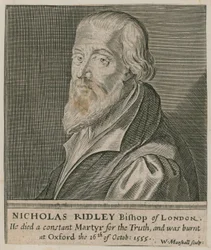 Portret van Nicholas Ridley