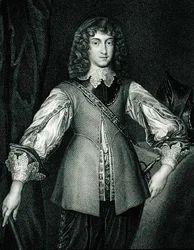 Portret van Prins Rupert (1619-82) uit 