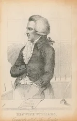 Portret van Renwick Williams, algemeen bekend als Het Monster