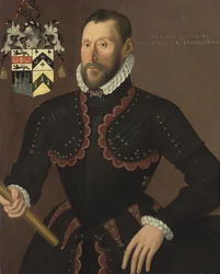 Portret van Richard Goodricke, Sen., 50 jaar oud, 1574