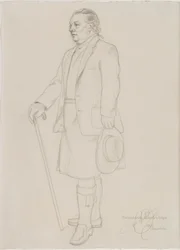 Portret van Roderick Gradidge
