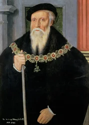 Portret van Sir Anthony Wingfield
