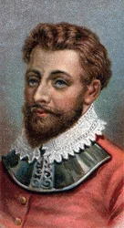 Portret van Sir Francis Drake