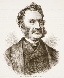 Portret van Sir Hope Grant, illustratie uit Cassells Geïllustreerde Geschiedenis van Engeland