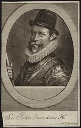 Portret van Sir John Hawkins