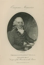 Portret van Thomas Astle