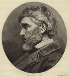 Portret van Thomas Carlyle