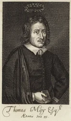Portret van Thomas May