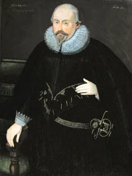 Portret van Thomas Morgan van Machen (geb.1568) c.1620