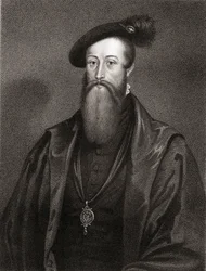 Portret van Thomas Seymour, uit Lodges British Portraits