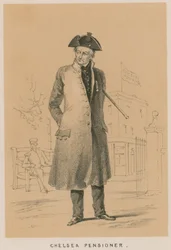 Portret van een Chelsea-pensionaris