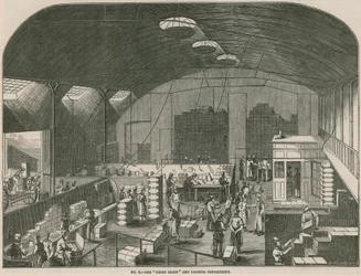 Werken van Prices Patent Candle Company; De nachtlamp- en verpakkingsafdeling