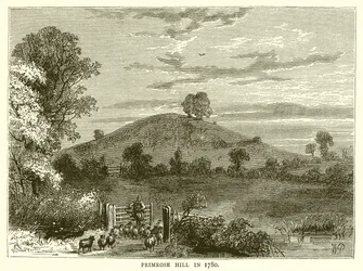 Primrose Hill in 1780
