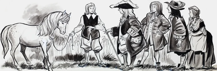Prins en paard
