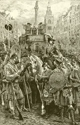 Uitroeping van de Oude Pretendent als koning James VIII