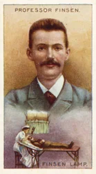 Professor Finsen, Finsen-lamp