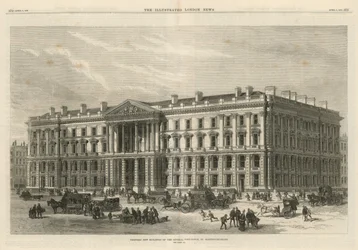 Voorgestelde nieuwe gebouwen van het General Post Office