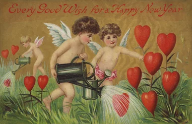 Putti die harten water geven