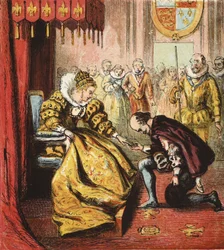 Koningin Elizabeth I en Shakespeare