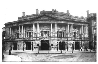 Queens Hall in Langham Place, Londen, 1896