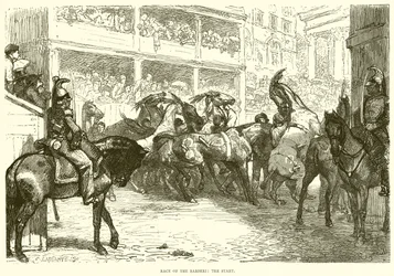 Race van de Barberi: De Start