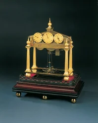 Regency tafelregulator, toegeschreven aan John Moxon of Sir William Congreve, ca. 1820