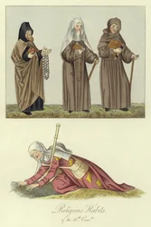 Religieuze gewaden van de 15e eeuw