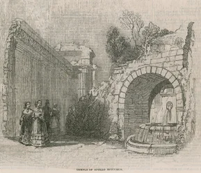 Heropening van het Colosseum, Regents Park: Tempel van Apollo Epicurus