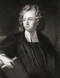 Richard Bentley (1662-1742) uit Gallery of Paintings, gepubliceerd in 1833