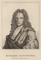 Richard Gascoigne, Geëxecuteerd voor Verraad, 1716
