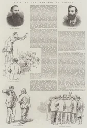 Oproer in het West-End van Londen