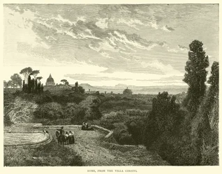 Rome, vanaf de Villa Corsini