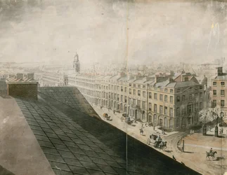 Uitzicht vanaf het dak van Londen